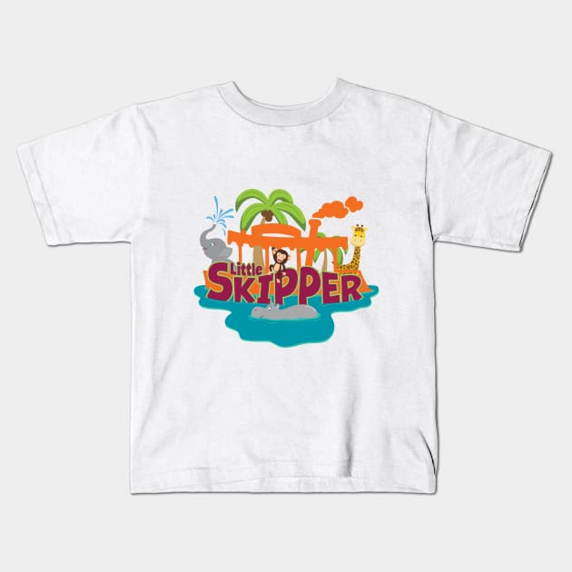 Little Skipper Kids T-Shirt by Treasures from the Kingdom